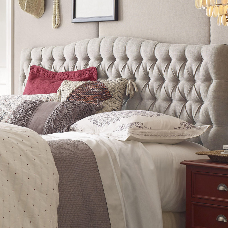 Elle Decor Upholstered Panel Headboard & Reviews Wayfair